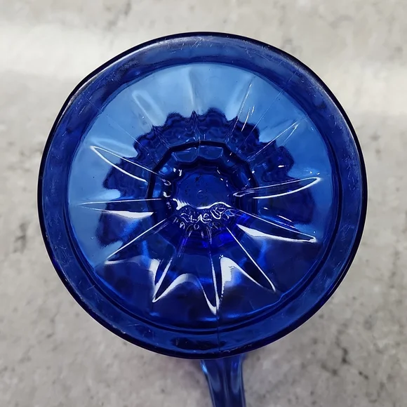 Vintage AVON Cobalt Blue Pitcher Old Mount Vernon - Picture 7 of 12